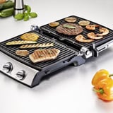 Rommelsbacher Kontaktgrill rustfrit stål/Sort