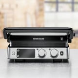 Rommelsbacher Kontaktgrill KG 2025 rustfrit stål/Sort