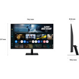 SAMSUNG M7 M70F computerskærm 81,3 cm (32") 3840 x 2160 pixel 4K Ultra HD LCD Sort, LED-skærm Sort, 81,3 cm (32"), 3840 x 2160 pixel, 4K Ultra HD, LCD, 4 ms, Sort