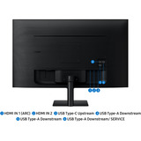 SAMSUNG M7 M70F computerskærm 81,3 cm (32") 3840 x 2160 pixel 4K Ultra HD LCD Sort, LED-skærm Sort, 81,3 cm (32"), 3840 x 2160 pixel, 4K Ultra HD, LCD, 4 ms, Sort