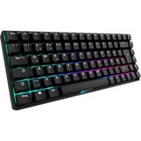 Sharkoon SKILLER SGK50 S3 PBT, Gaming-tastatur Sort, DE-layout, Gateron G Pro 3.0 Yellow