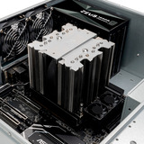 SilverStone SST-XED120S-WS, Luftkøler aluminium