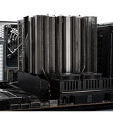 SilverStone SST-XED120S-WS, Luftkøler aluminium