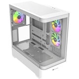 Thermaltake View 290 TG ARGB, Towerkabinet Hvid