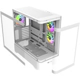 Thermaltake View 290 TG ARGB, Towerkabinet Hvid