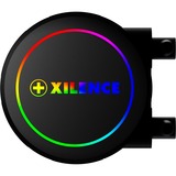 Xilence LiQuRizer LQ240RGB Processor Alt-i-en væskekøler 1 stk, Vandkøling Sort, Alt-i-en væskekøler, 70 kubikfod/min.