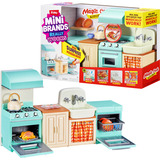 ZURU Mini Brands Magic Cook Køkken Legetøjssæt Serie 1, Klippe og klistre 