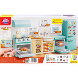 ZURU Mini Brands Magic Cook Køkken Legetøjssæt Serie 1, Klippe og klistre 