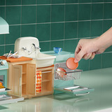 ZURU Mini Brands Magic Cook Køkken Legetøjssæt Serie 1, Klippe og klistre 