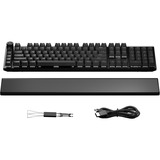 be quiet! Light Mount Silent Tactile DE ISO tastatur Spil USB QWERTZ Tysk Sort, Gaming-tastatur Sort, DE-layout, be quiet! Silent Tactile, Ledningsført, USB, Mekanisk, QWERTZ, RGB LED, Sort