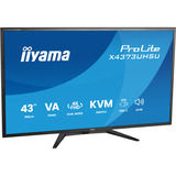 iiyama X4373UHSU-B2, LED-skærm Sort (mat)