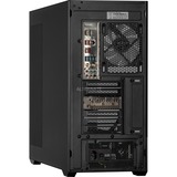 ALTERNATE Custom PC Series • Red Thunder Elements Gaming-PC, Gaming PC Sort/gennemsigtig
