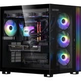 ALTERNATE Gaming-PC Window Edition • RTX 5080 • Intel® Core™ Ultra 7 265KF • 32 GB RAM, Gaming PC Sort/gennemsigtig