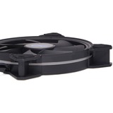 Alphacool 24807 Computerkølesystem Universel Ventilator 14 cm Sort 1 stk, Sag fan Sort, Ventilator, 14 cm, 600 rpm, 1500 rpm, 38 dB, 71 m³/t