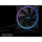 Alphacool 24807 Computerkølesystem Universel Ventilator 14 cm Sort 1 stk, Sag fan Sort, Ventilator, 14 cm, 600 rpm, 1500 rpm, 38 dB, 71 m³/t