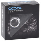 Alphacool Eiszapfen PRO 16mm HardTube Fitting G1/4 - Chrome, Forbindelse Chrome