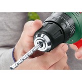 Bosch Universal Drill 18V 1450 rpm Nøglefri 1,2 kg Sort, Grøn, Bore-/ skruemaskine Grøn/Sort, Pistolgreb boremaskine, Nøglefri, Sort, Grøn, 1 cm, 1450 rpm, 3 cm