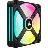Corsair iCUE LINK QX120 RGB 120 mm PWM blæser, Sag fan Sort
