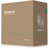 DeepCool CG380U 3F, Towerkabinet Sort