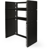 Digitus Patch-holder til vægmontering, 483mm (19"), Mount Sort