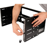 Digitus Patch-holder til vægmontering, 483mm (19"), Mount Sort