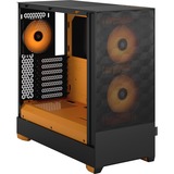 Fractal Design Pop Air Tower Sort, Orange, Towerkabinet Sort/Orange, Tower, PC, Sort, Orange, ATX, micro ATX, Mini-ITX, Stål, Hærdet glas, Flere