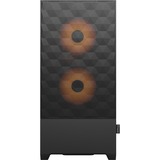 Fractal Design Pop Air Tower Sort, Orange, Towerkabinet Sort/Orange, Tower, PC, Sort, Orange, ATX, micro ATX, Mini-ITX, Stål, Hærdet glas, Flere