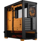 Fractal Design Pop Air Tower Sort, Orange, Towerkabinet Sort/Orange, Tower, PC, Sort, Orange, ATX, micro ATX, Mini-ITX, Stål, Hærdet glas, Flere