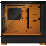 Fractal Design Pop Air Tower Sort, Orange, Towerkabinet Sort/Orange, Tower, PC, Sort, Orange, ATX, micro ATX, Mini-ITX, Stål, Hærdet glas, Flere