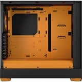 Fractal Design Pop Air Tower Sort, Orange, Towerkabinet Sort/Orange, Tower, PC, Sort, Orange, ATX, micro ATX, Mini-ITX, Stål, Hærdet glas, Flere