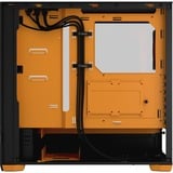 Fractal Design Pop Air Tower Sort, Orange, Towerkabinet Sort/Orange, Tower, PC, Sort, Orange, ATX, micro ATX, Mini-ITX, Stål, Hærdet glas, Flere