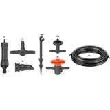 GARDENA 13401-20, Drippers Sort/grå
