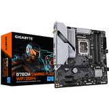 GIGABYTE B760M G P WIFI DDR4, Bundkort Sort/Sølv