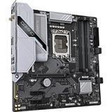 GIGABYTE B760M G P WIFI DDR4, Bundkort Sort/Sølv