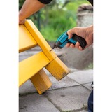 Hazet Mini-akskruetrækker 9230B-1, 1/4" bits, inkl. hylster Blå/Sort