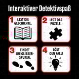 KOSMOS Krimi-puslespil Die drei ??? Kids: Pas på slimfælden 