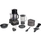 Kenwood FDM72.990BK foodprocessor 1000 W 3 L Sort Indbyggede vægte Sort, 3 L, Sort, Dreje, Berøring, 1,5 L, Glas, Rustfrit stål