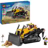LEGO City Gul bulldozer, Bygge legetøj Byggesæt, 8 År, Plast, 682 stk, 996 g