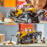 LEGO City Gul bulldozer, Bygge legetøj Byggesæt, 8 År, Plast, 682 stk, 996 g