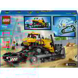 LEGO City Gul bulldozer, Bygge legetøj Byggesæt, 8 År, Plast, 682 stk, 996 g