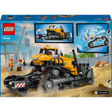LEGO Gul bulldozer, Bygge legetøj Byggesæt, 8 År, Plast, 682 stk, 996 g