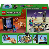 LEGO Minecraft Rejse gennem Nether og Endportal, Bygge legetøj 