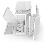 NZXT H9 Flow RGB+, Towerkabinet hvid (mat)