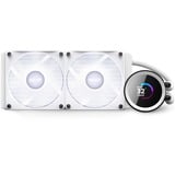NZXT Kraken 240 RGB, Vandkøling Hvid