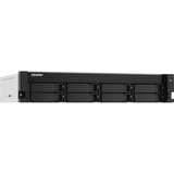 QNAP TS-873AeU-RP NAS Stativ (2U) Ethernet LAN Sort V1500B NAS, Stativ (2U), AMD, V1500B, Sort