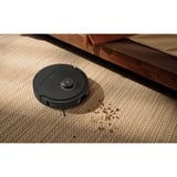 Roborock Qrevo MaxV 0,33 L Sort, Støvsuger robot Sort, Poseløs, Sort, Rund, Støvpose, 0,33 L, Opladning, Purification