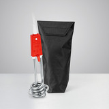 Rommelsbacher Rejse-dykkekoger RT 350, Fordybelse varmelegeme Rød