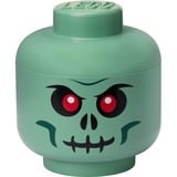 Room Copenhagen LEGO Opbevaringshoved Skelet, Opbevaringsboks Sort/Rød