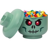 Room Copenhagen LEGO Opbevaringshoved Skelet, Opbevaringsboks Sort/Rød