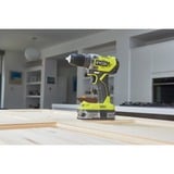 Ryobi R18PD5-220S, Slagborer skruemaskine Grøn/Sort